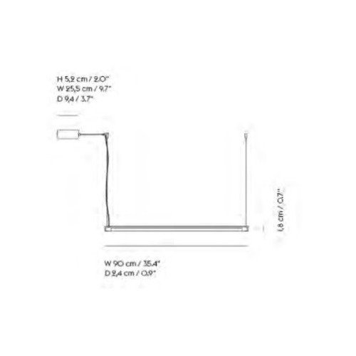 Muuto Fine suspension lamp – Lámpara colgante — imagen 8
