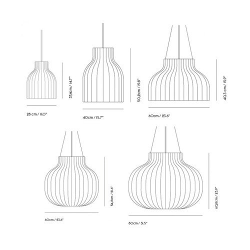 Muuto Strand Pendant Lamp – Lámpara colgante — imagen 5