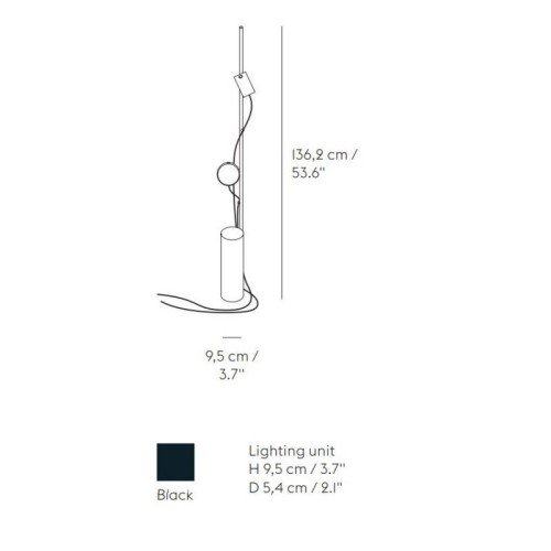 Muuto Post Floor Lamp – Lámpara de pie — imagen 4
