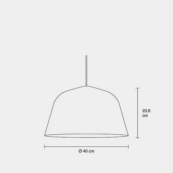 Muuto Ambit Blanco Ø40 – Lámpara colgante — imagen 5