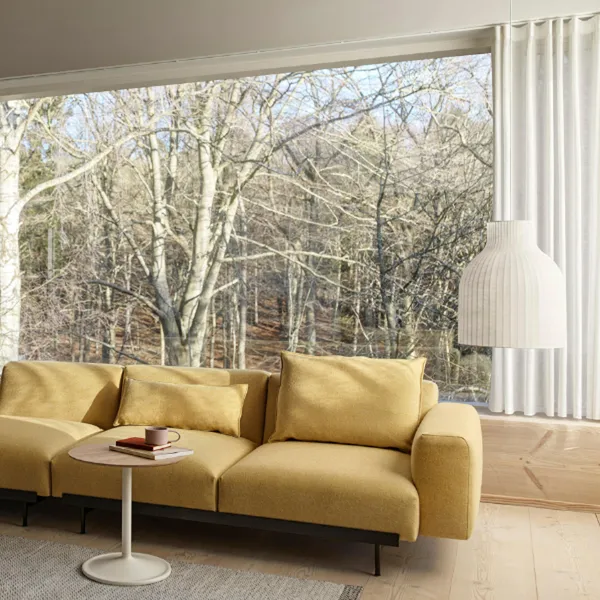 Muuto Beach Ø28 Blanca – Lámpara colgante — imagen 5