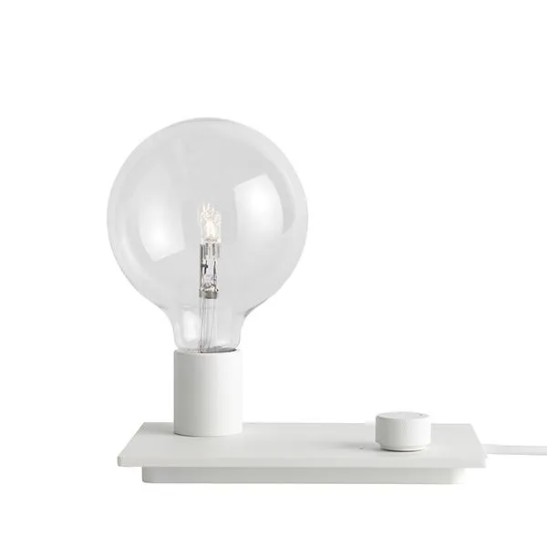 Control Lámpara de Mesa Blanco