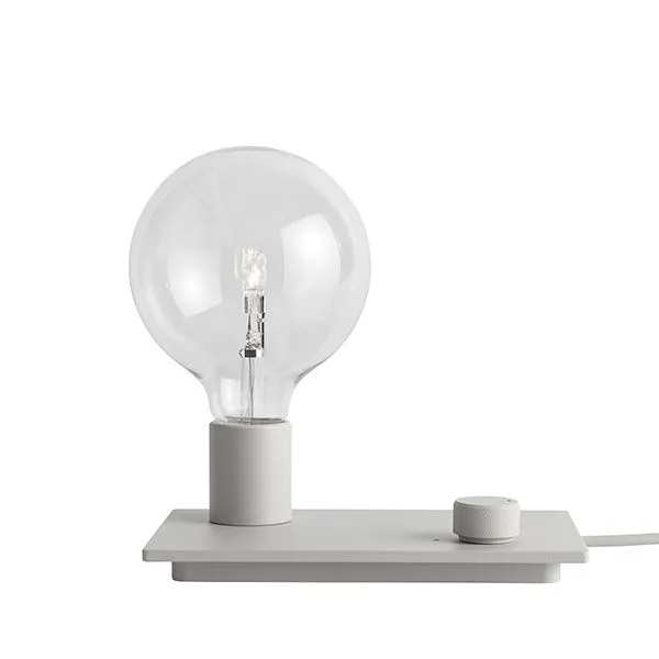 Control Lámpara de Mesa Gris