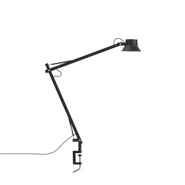 Dedicate L2 Lámpara de Mesa Con Clip Negro