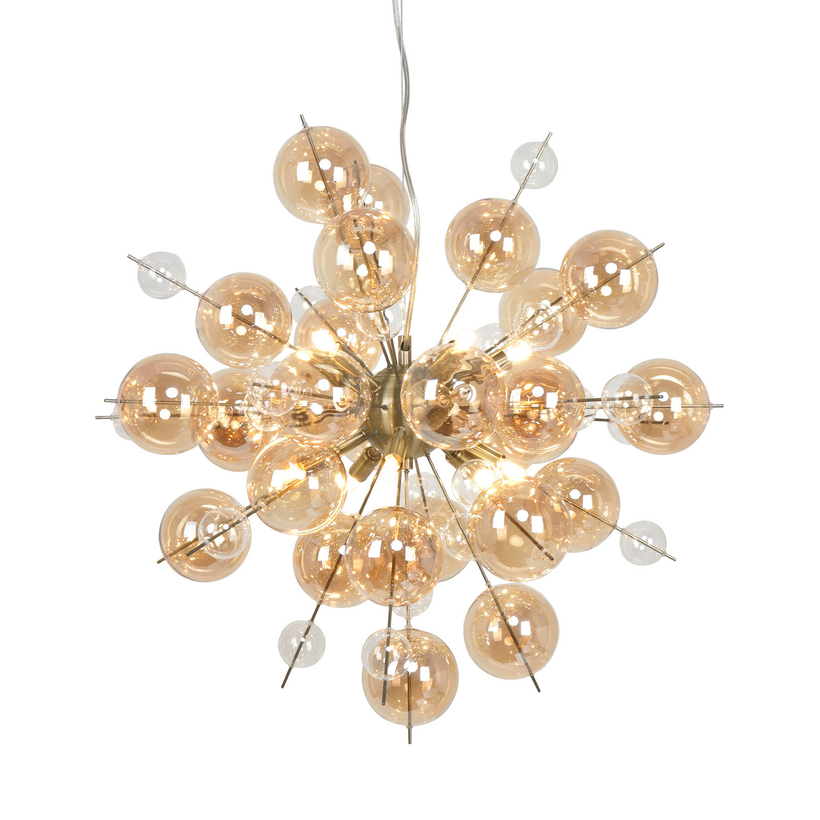 Näve Explosion con bolas de cristal – Lámpara colgante