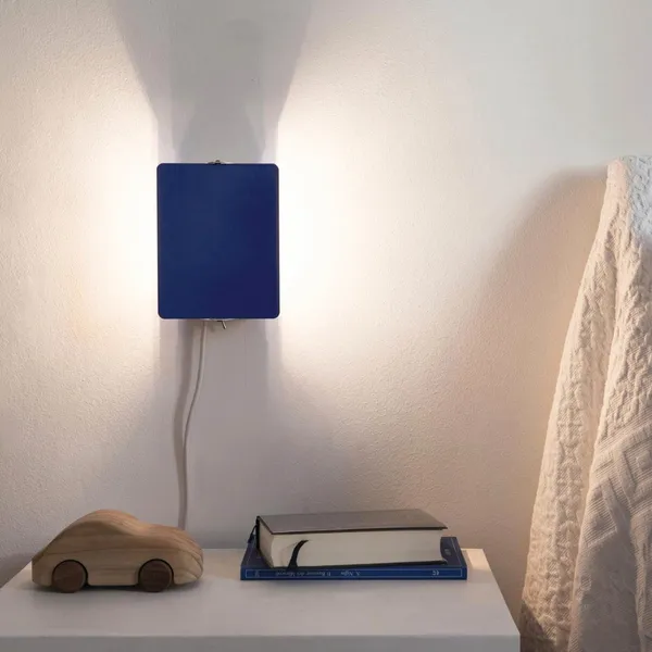 Nemo À Volet Aplique Lámpara de Pared E14 Azul – Aplique — imagen 2