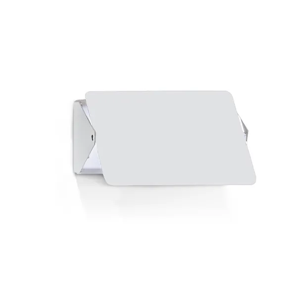 Aplique À Volet Lámpara de Pared E14 Blanco