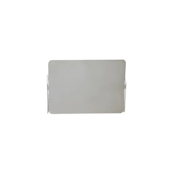 Aplique À Volet Pivotant Lámpara de Pared Exterior Blanco/ Aluminio