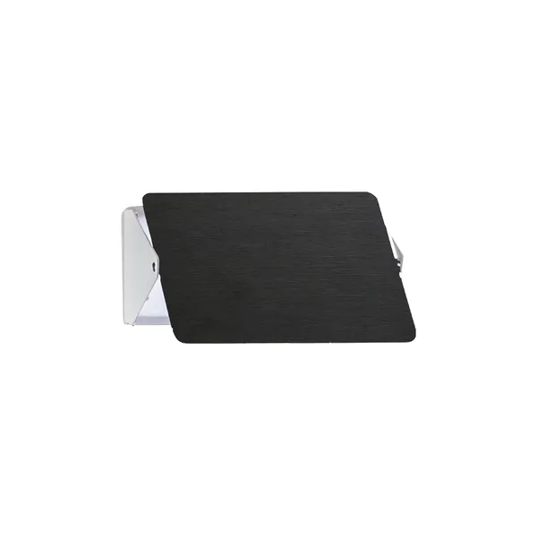 Aplique À Volet Pivotante Lámpara de Pared de Exterior Negro/ Aluminio