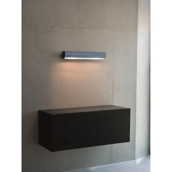Nemo Cylindrique Longue Lámpara de Pared Blanco Lavado – Aplique — imagen 4