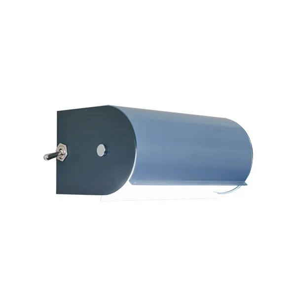 Aplique Cylindrique Petite Lámpara de Pared Azul Claro