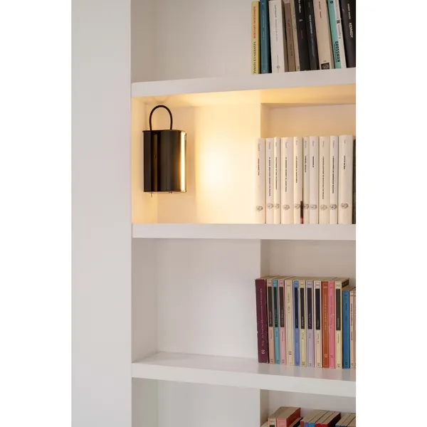 Nemo Cylindrique Petite Lámpara de Pared Blanco Lavado – Aplique — imagen 5