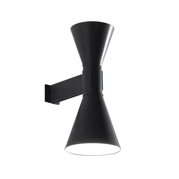 Aplique de Marsella Lámpara de Pared Negro