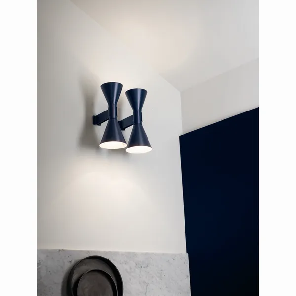 Nemo Marsella Mini Lámpara de Pared Mate Gris – Aplique — imagen 3