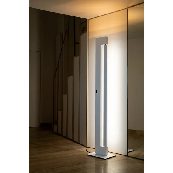 Nemo Ara Floor Dtw de Pie Moca/Aluminio Pulido – Lámpara de pie — imagen 5