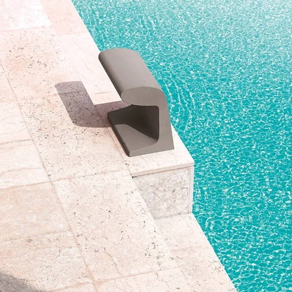 Nemo Borne Béton Exterior Grande Cemento – Lámpara de pie — imagen 2