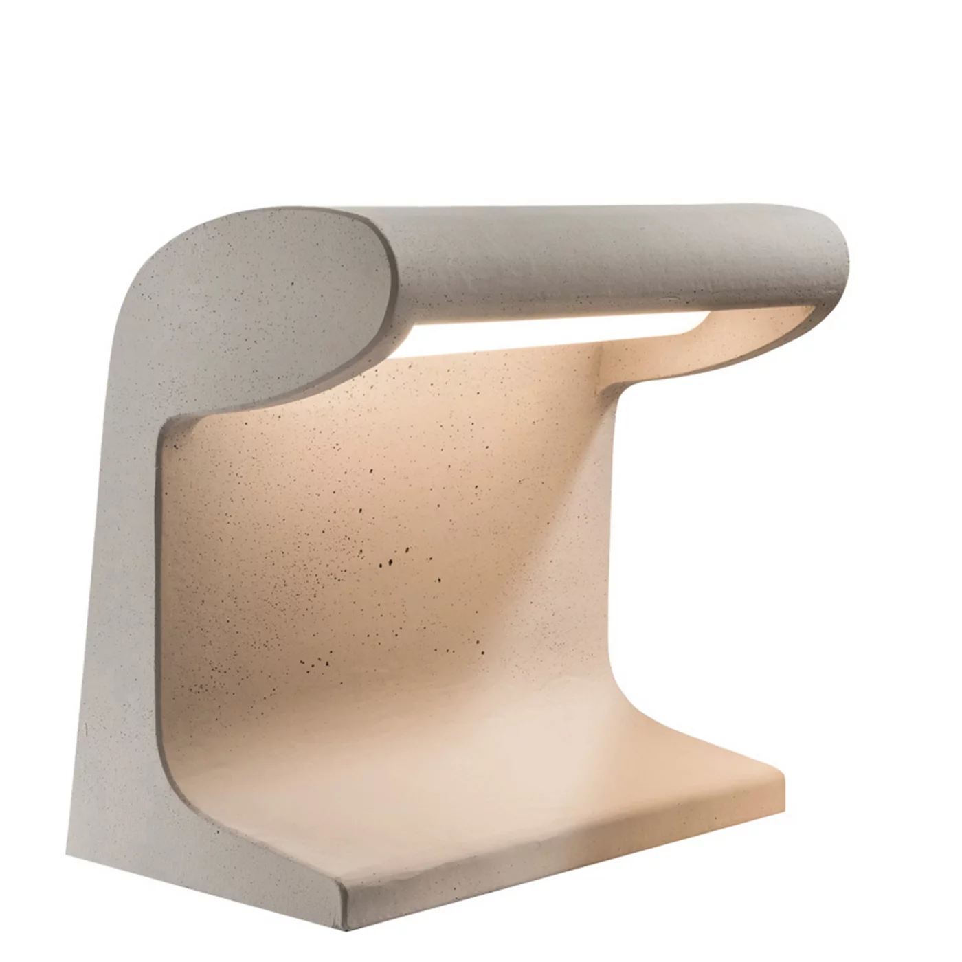 Borne Béton, lámpara de sobremesa LED