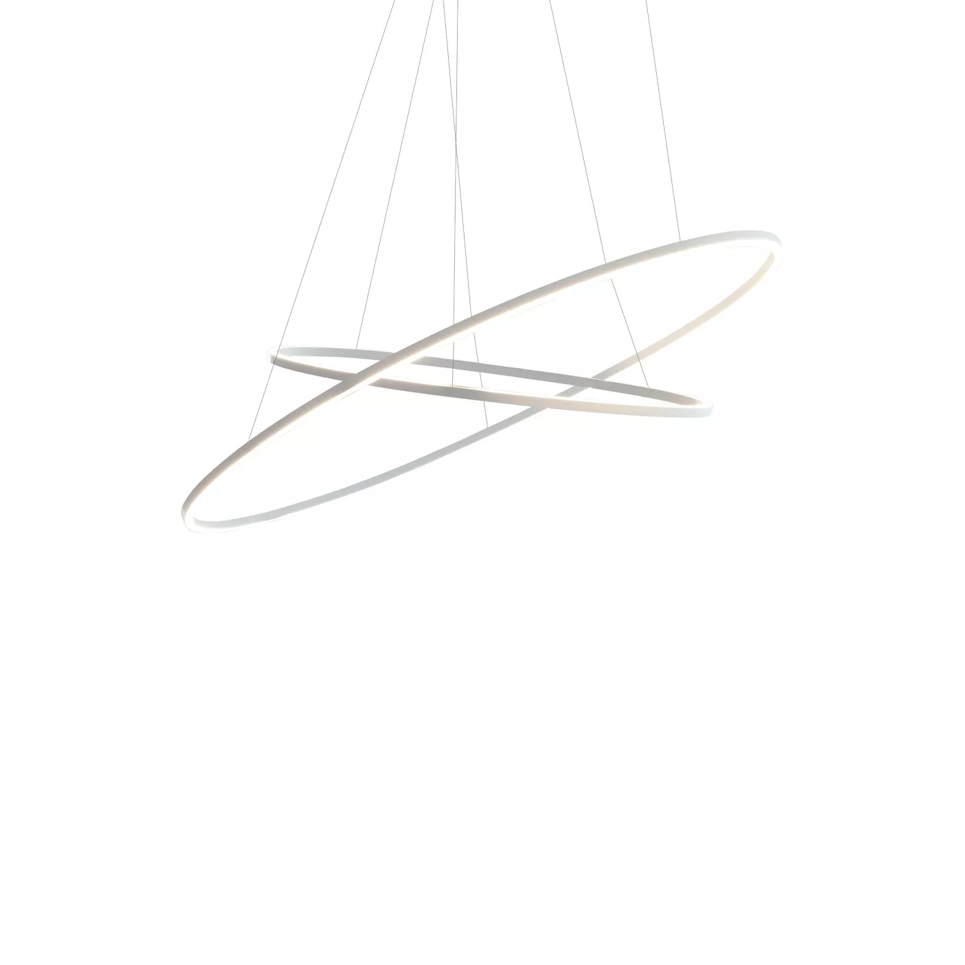 Nemo Ellisse Double, lámpara de suspensión LED