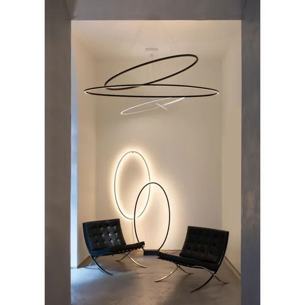 Nemo Ellisse Major Oval Blanco Downlight 2700k – Lámpara colgante — imagen 3