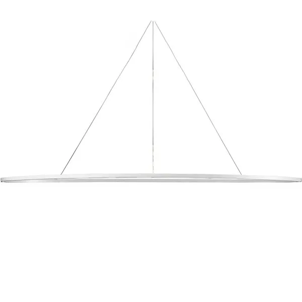 Ellisse Mega Lámpara Colgante Oval Blanco Uplight 3000k