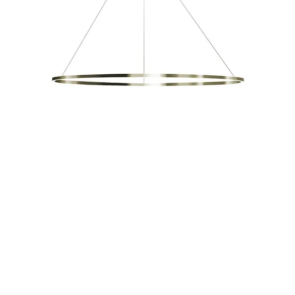 Ellisse Minor Lámpara Colgante Oval Oro/ Blanco Downlight 3000k