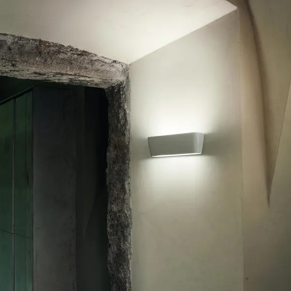 Flaca LED TRIAC Lámpara de Pared Gris Oscuro