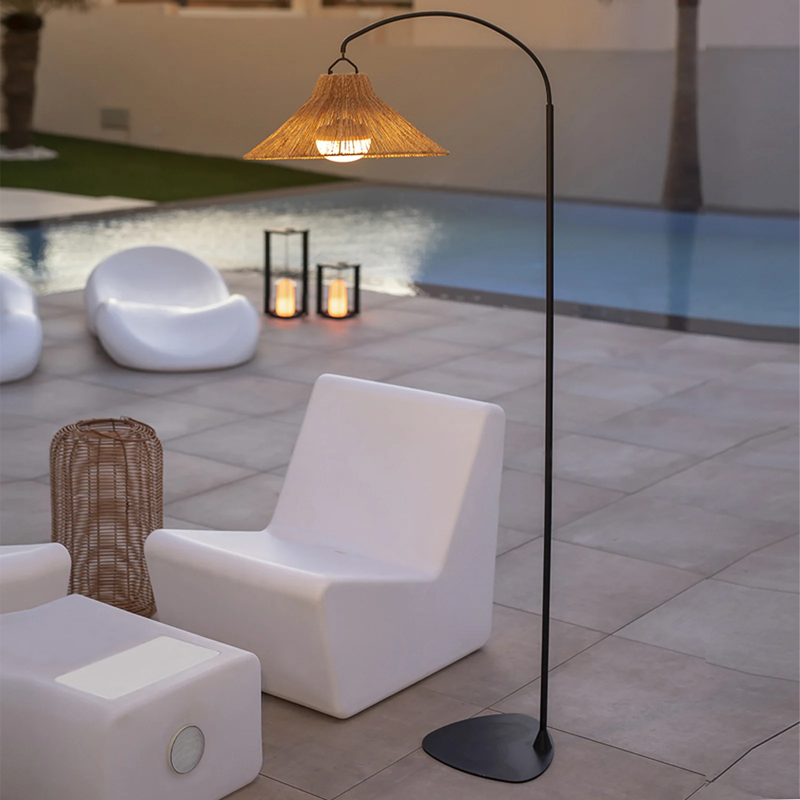 Newgarden Niza , interior/exterior, batería recargable – Lámpara de pie led — imagen 4