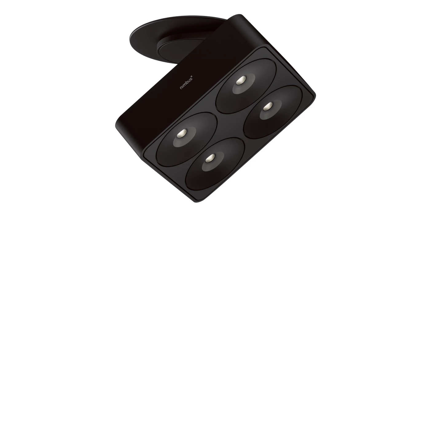 Nimbus Q Four, lámpara de techo LED incl. convertidor - basculante