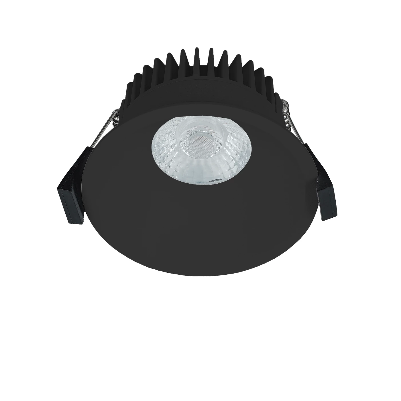 Nordlux Albric, foco empotrable LED negro