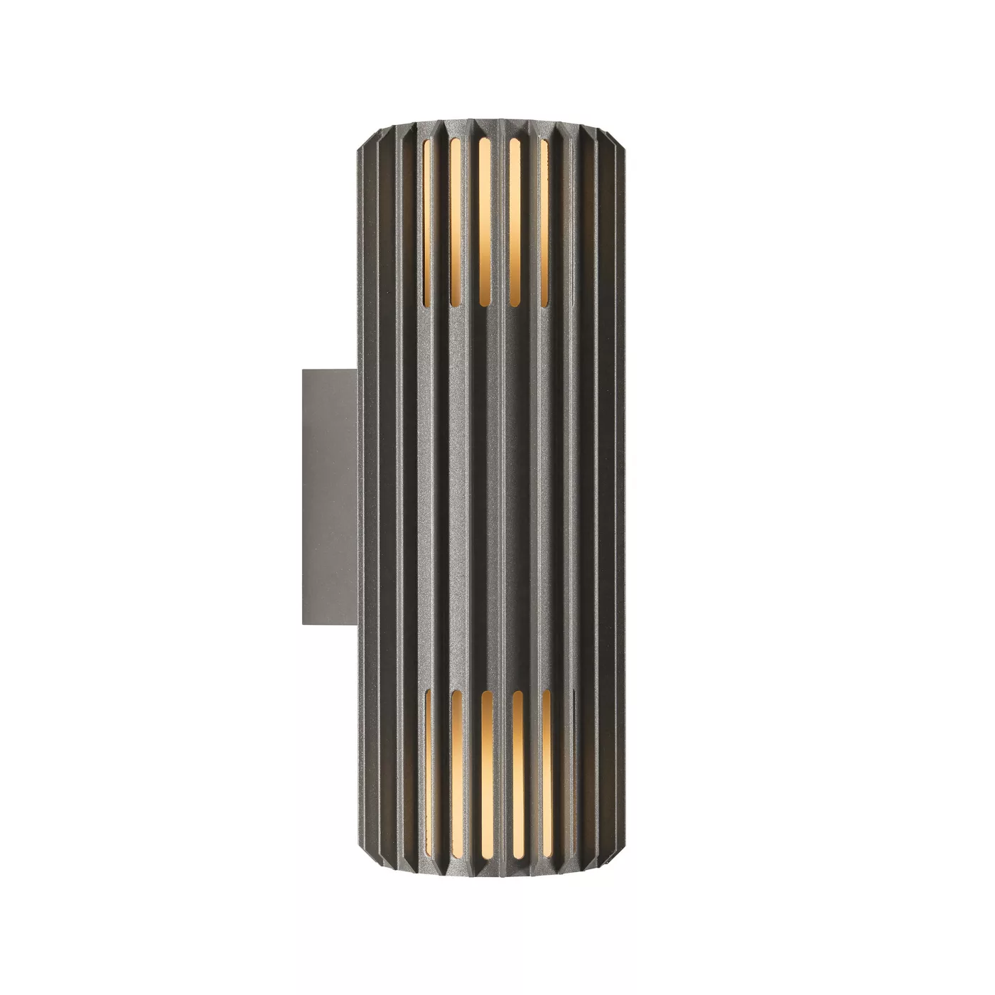 Nordlux Aludra, lámpara de pared 2 focos antracita - Seaside Revestimiento