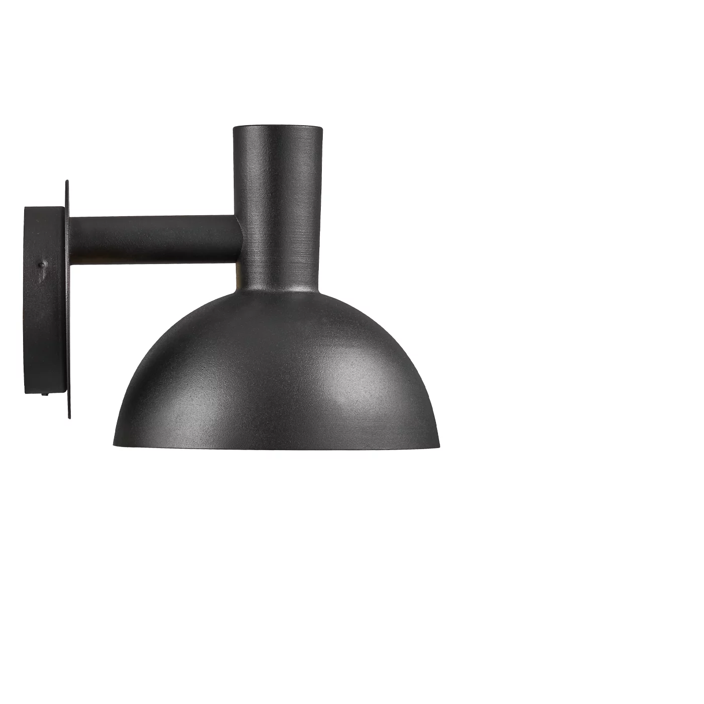 Nordlux Arki, lámpara de pared ø20 cm - negro
