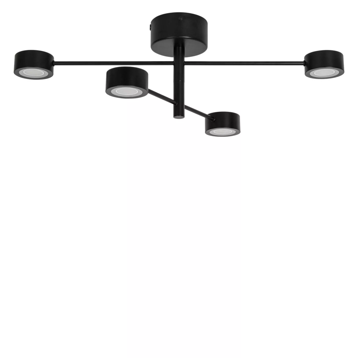 Clyde Flex, lámpara de techo LED 4 focos