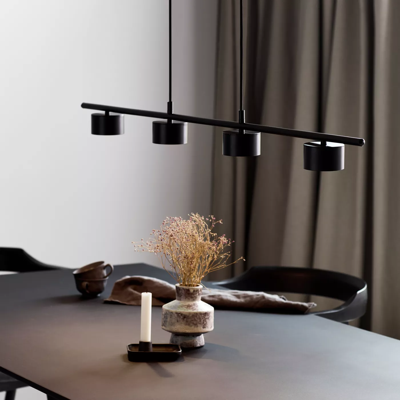 Nordlux Clyde, 4 focos - lineal – Lámpara de suspensión led — imagen 4