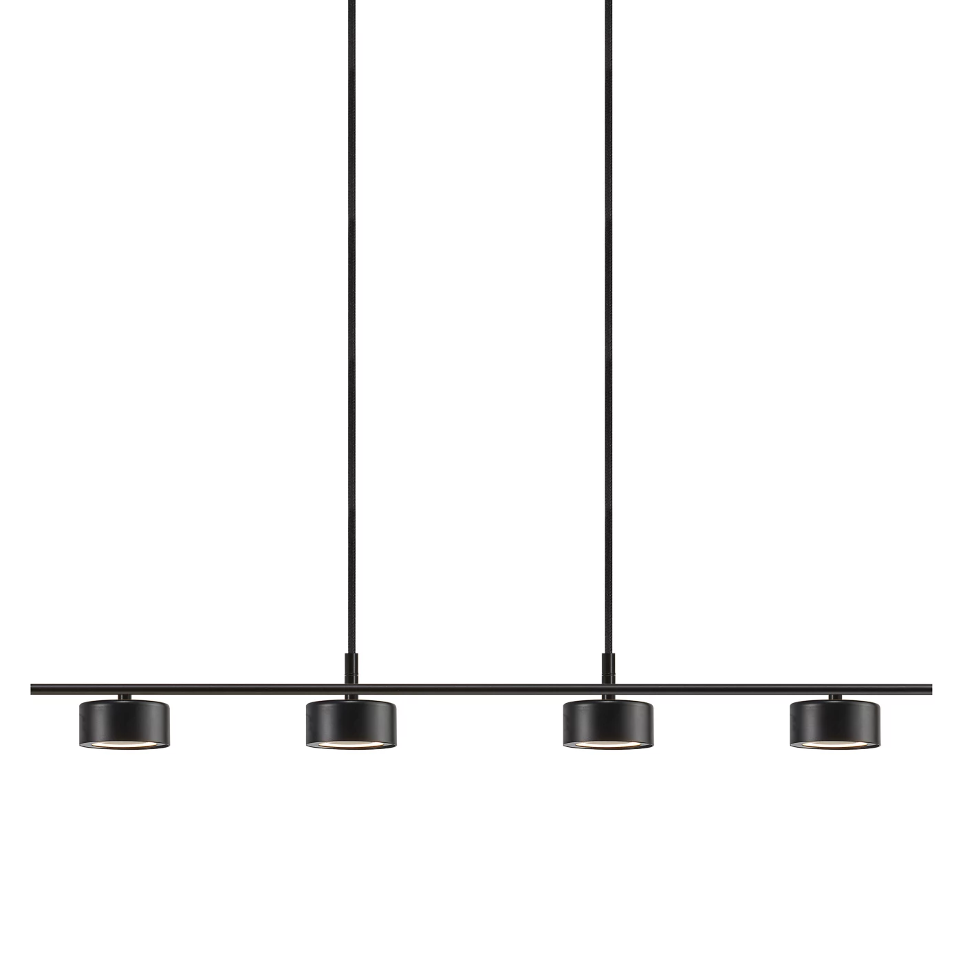 Nordlux Clyde, 4 focos - lineal – Lámpara de suspensión led