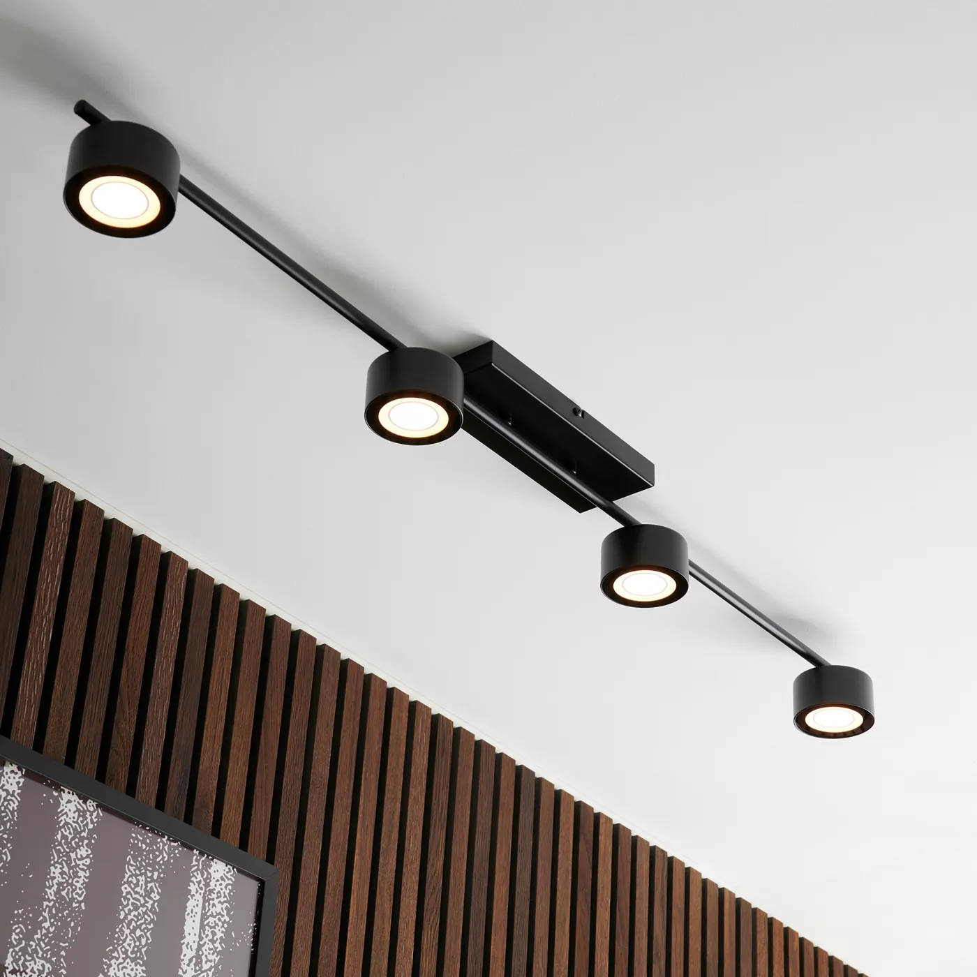 Nordlux Clyde, 4 focos – Lámpara de techo led — imagen 3