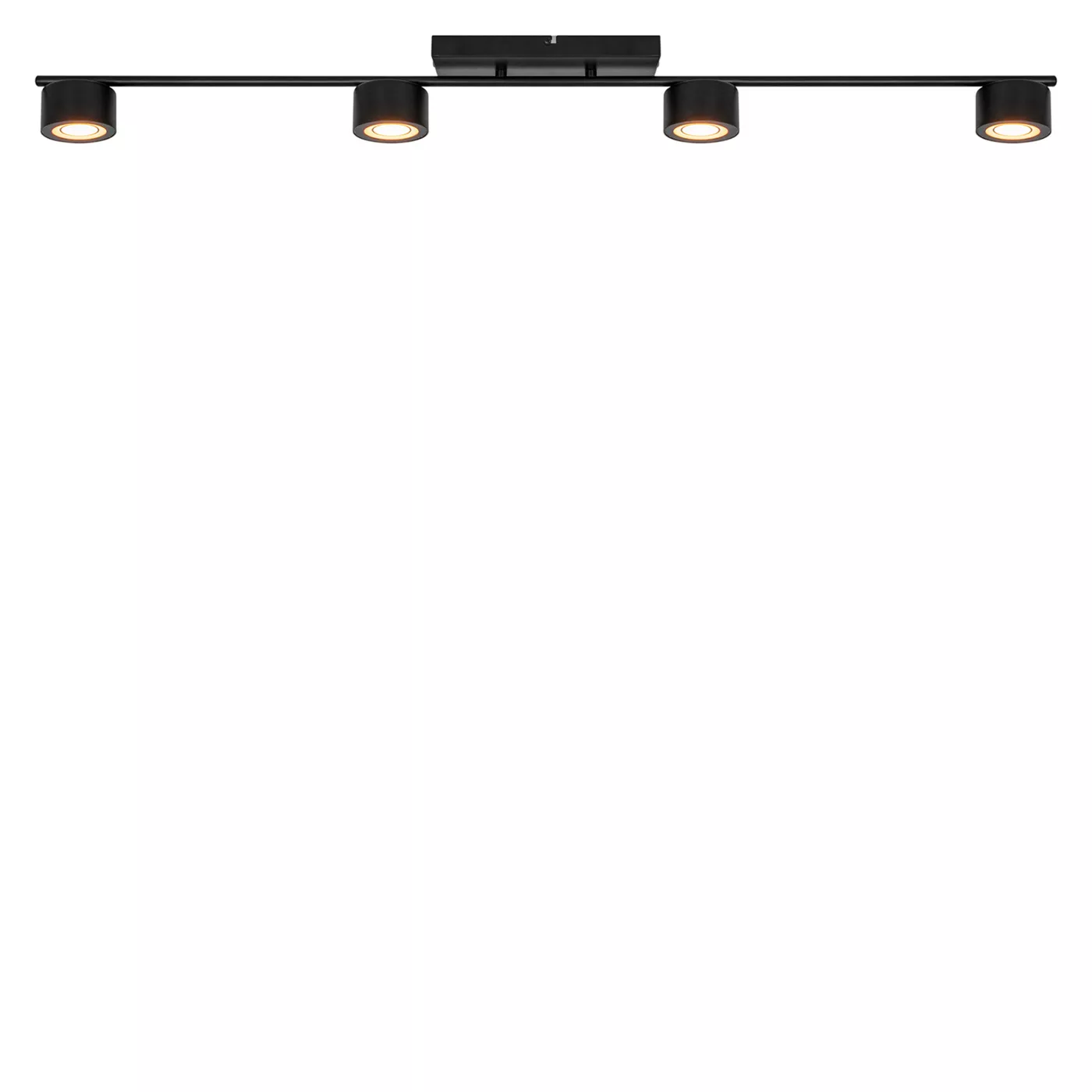 Clyde, lámpara de techo LED 4 focos