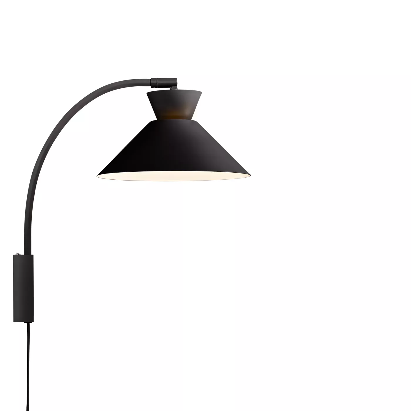 Nordlux Dial, lámpara de pared negro