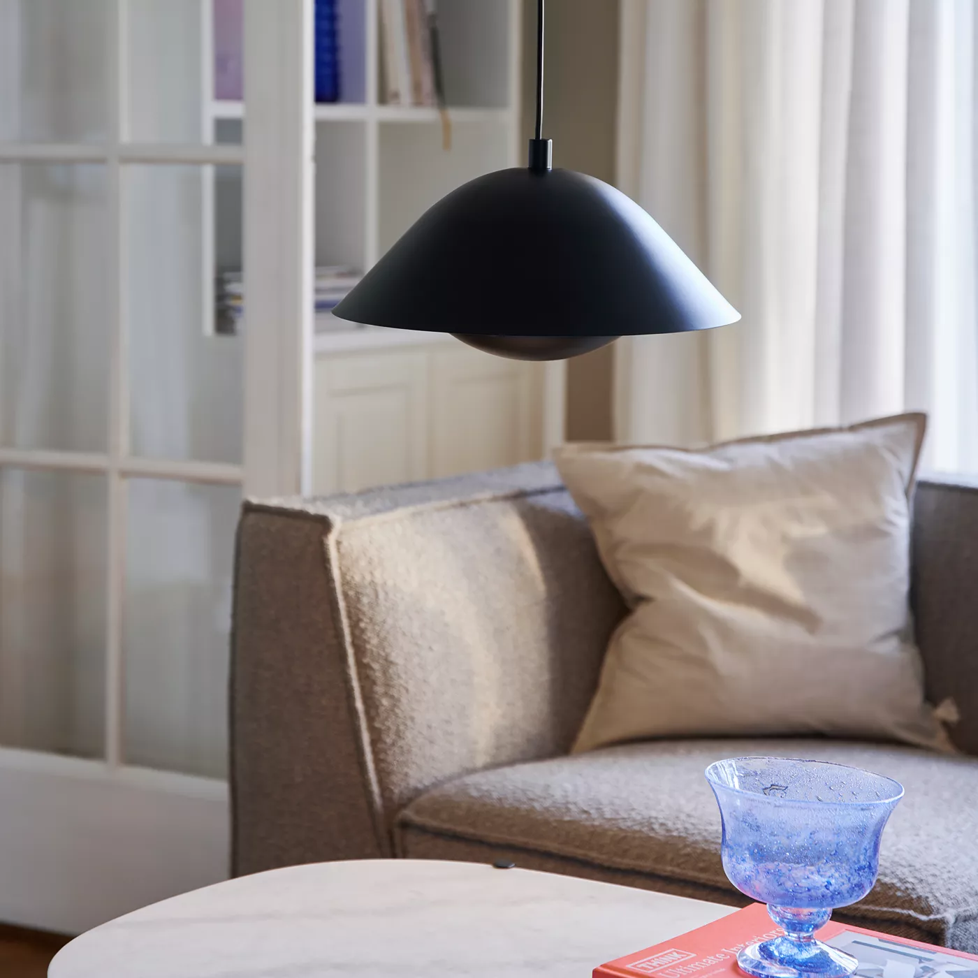 Nordlux Freya, negro - 35 cm – Lámpara de suspensión — imagen 5