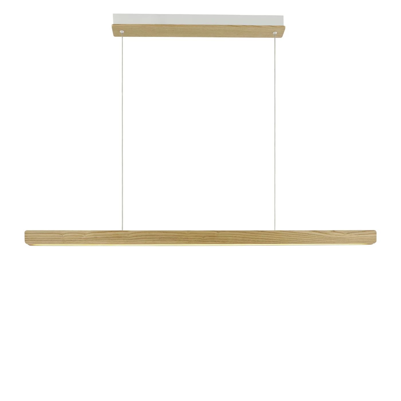 Nordlux Ilgas, lámpara de suspensión LED madera