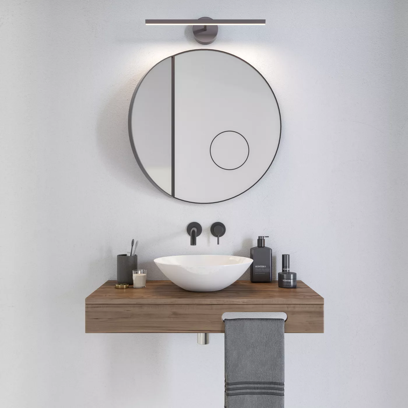 Nordlux IP S, para espejos Led 40 cm - blanco – Lámpara — imagen 4