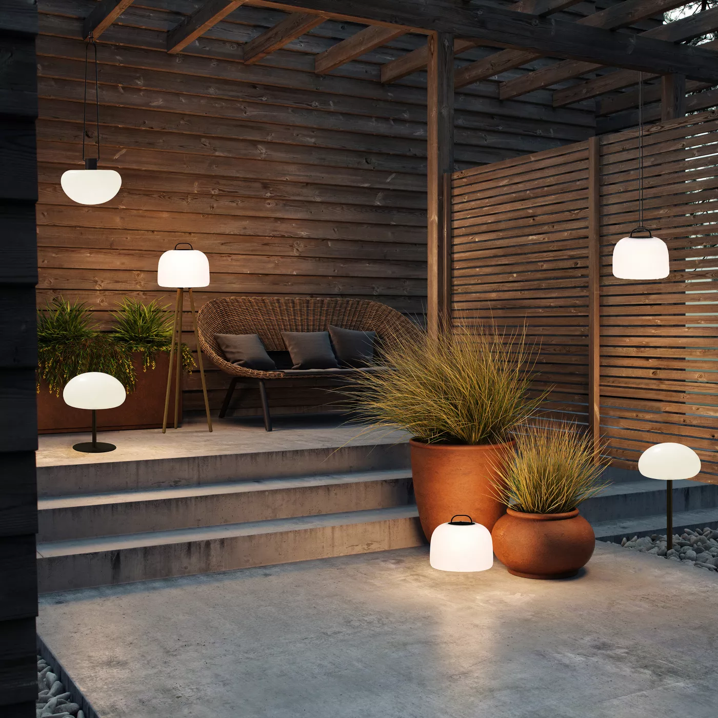 Nordlux Kettle, elemento de iluminación Led con suspensión pendular — imagen 4