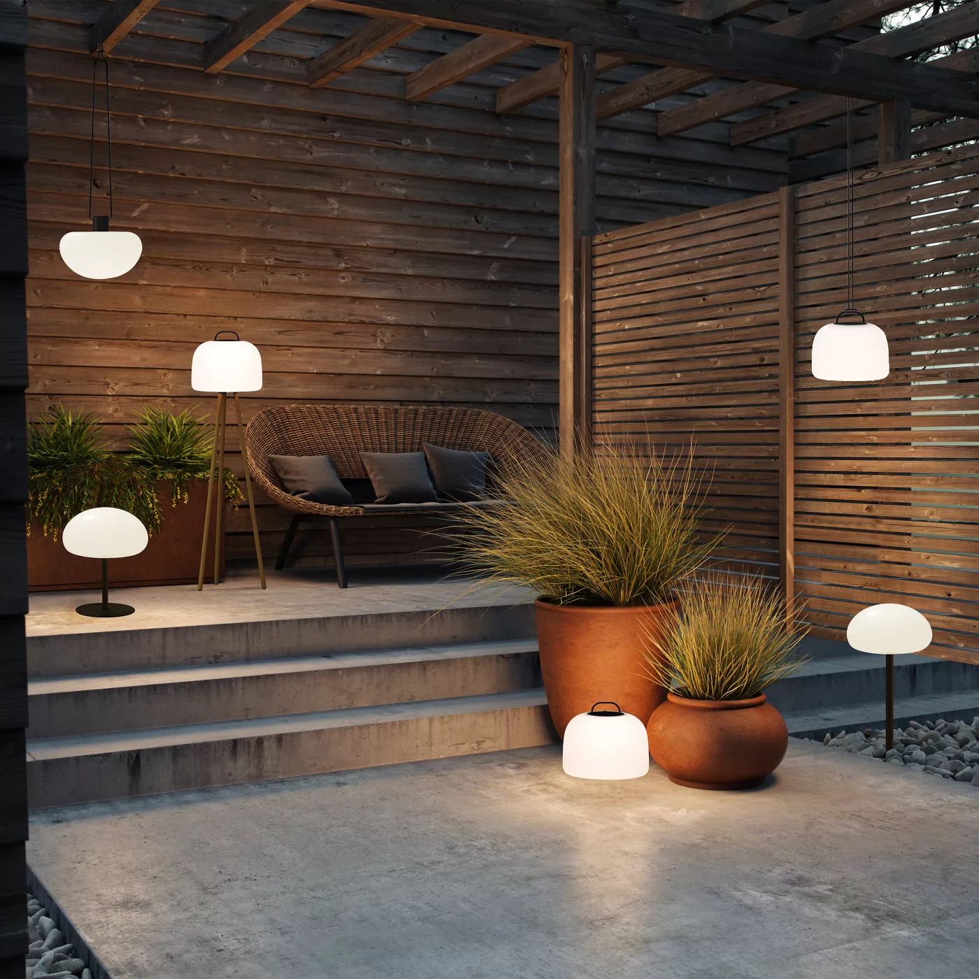 Nordlux Kettle, elemento de iluminación Led con suspensión pendular — imagen 5