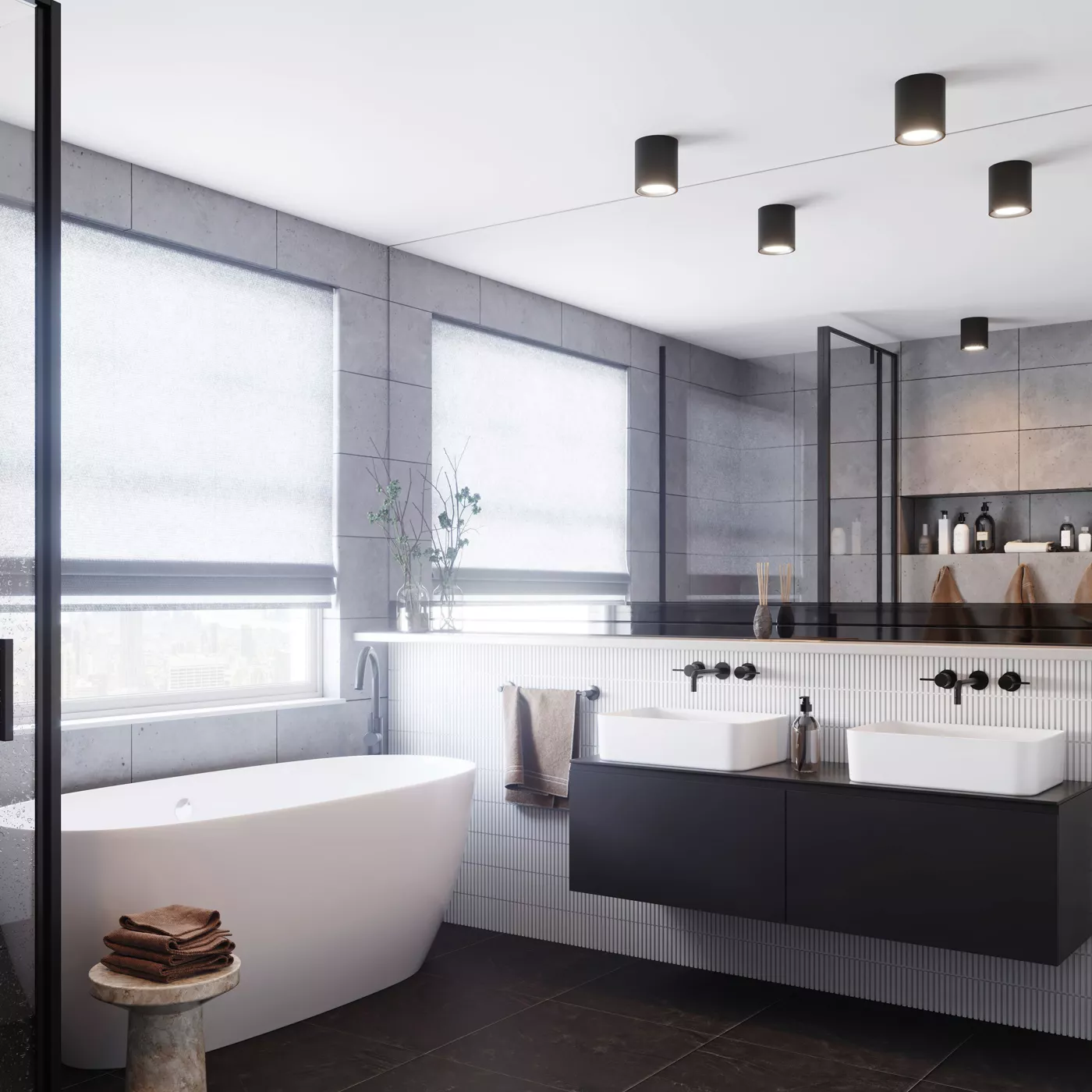 Nordlux Landon Bath – Lámpara de techo led — imagen 4