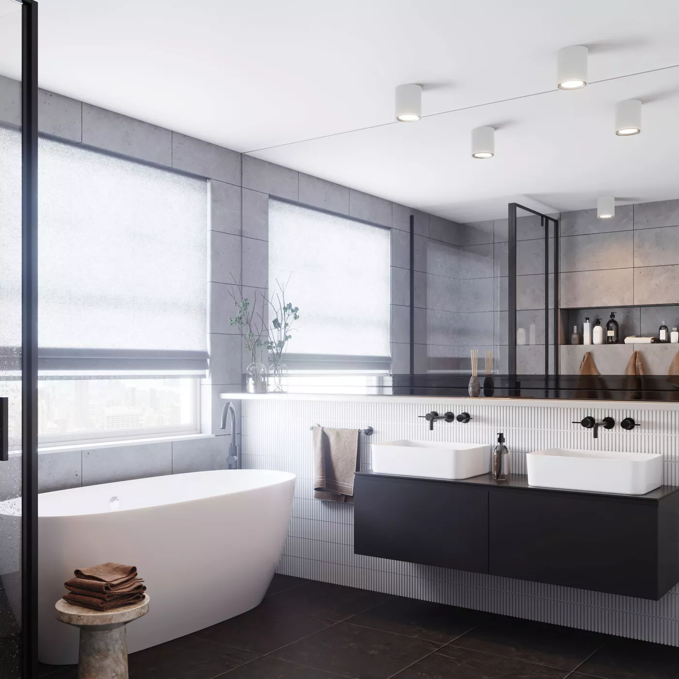 Nordlux Landon Bath – Lámpara de techo led — imagen 5