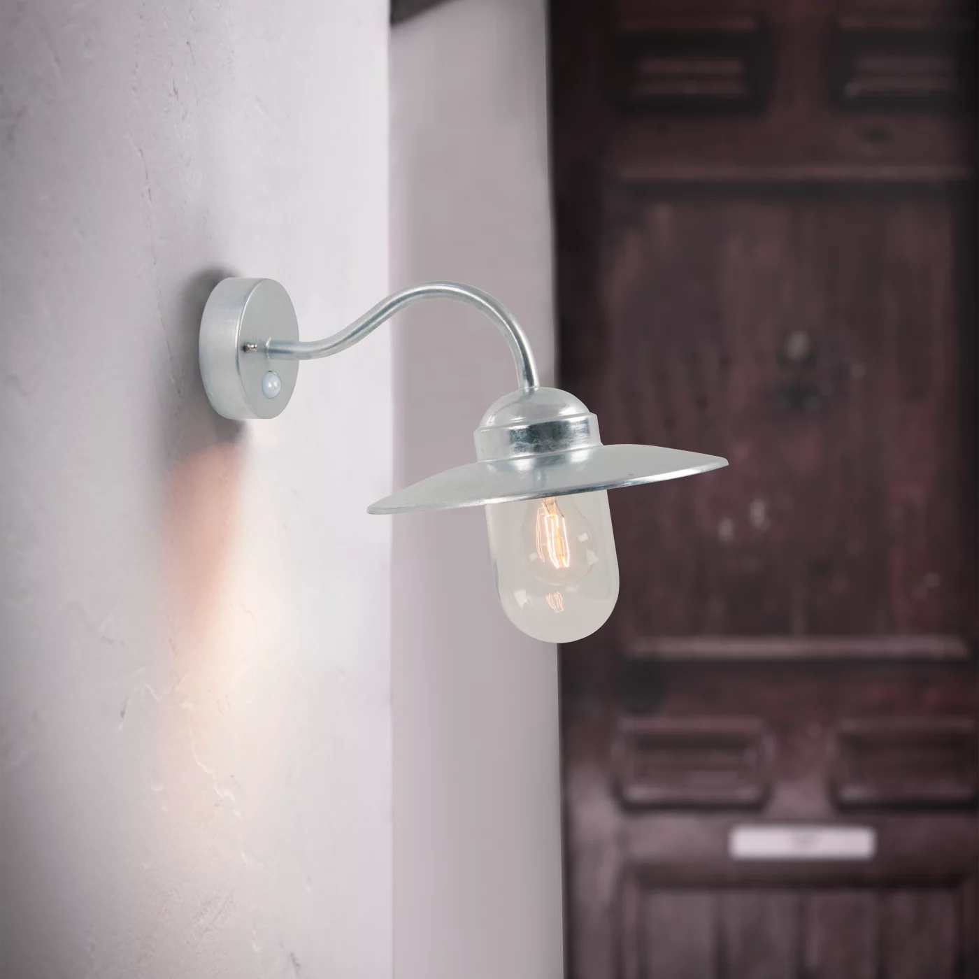 Nordlux Luxembourg, con sensor de movimiento – Lámpara de pared — imagen 4