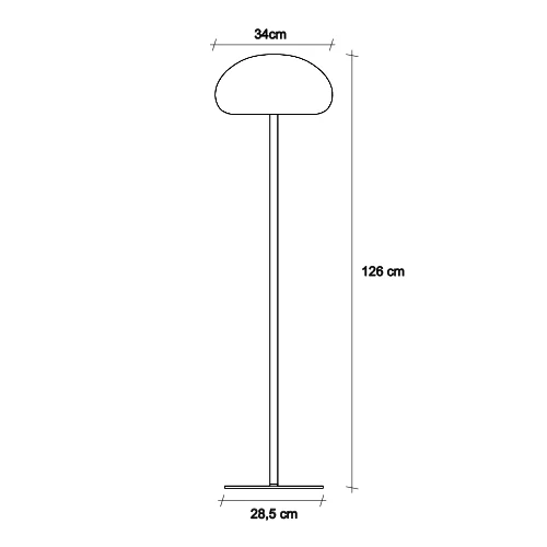 Nordlux Sponge – Lámpara de pie led — imagen 6