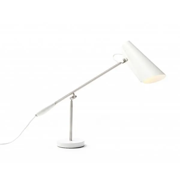 Birdy Lámpara de Mesa Blanca