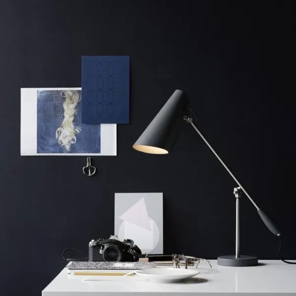 Northern Birdy Gris – Lámpara de mesa — imagen 3