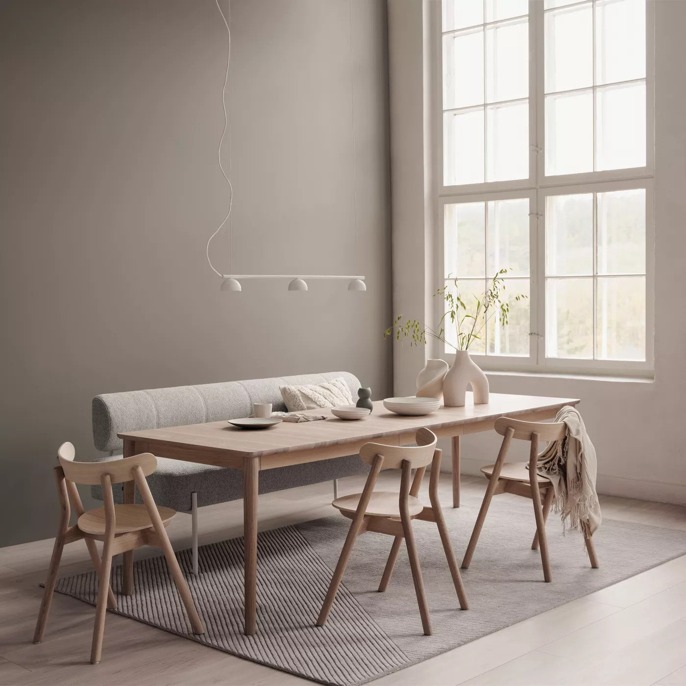 Northern Blush, 3 focos – Lámpara de suspensión led — imagen 4