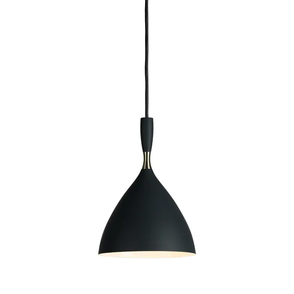 Dokka Lámpara Colgante Negro Mate